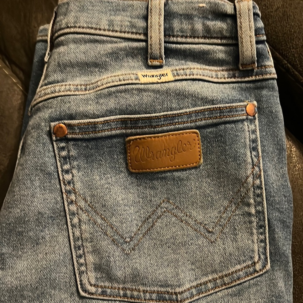 Wrangler high rise skinny